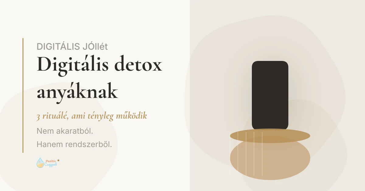 Anya leteszi a telefont egy kosárba, háttérben játszó gyerekek