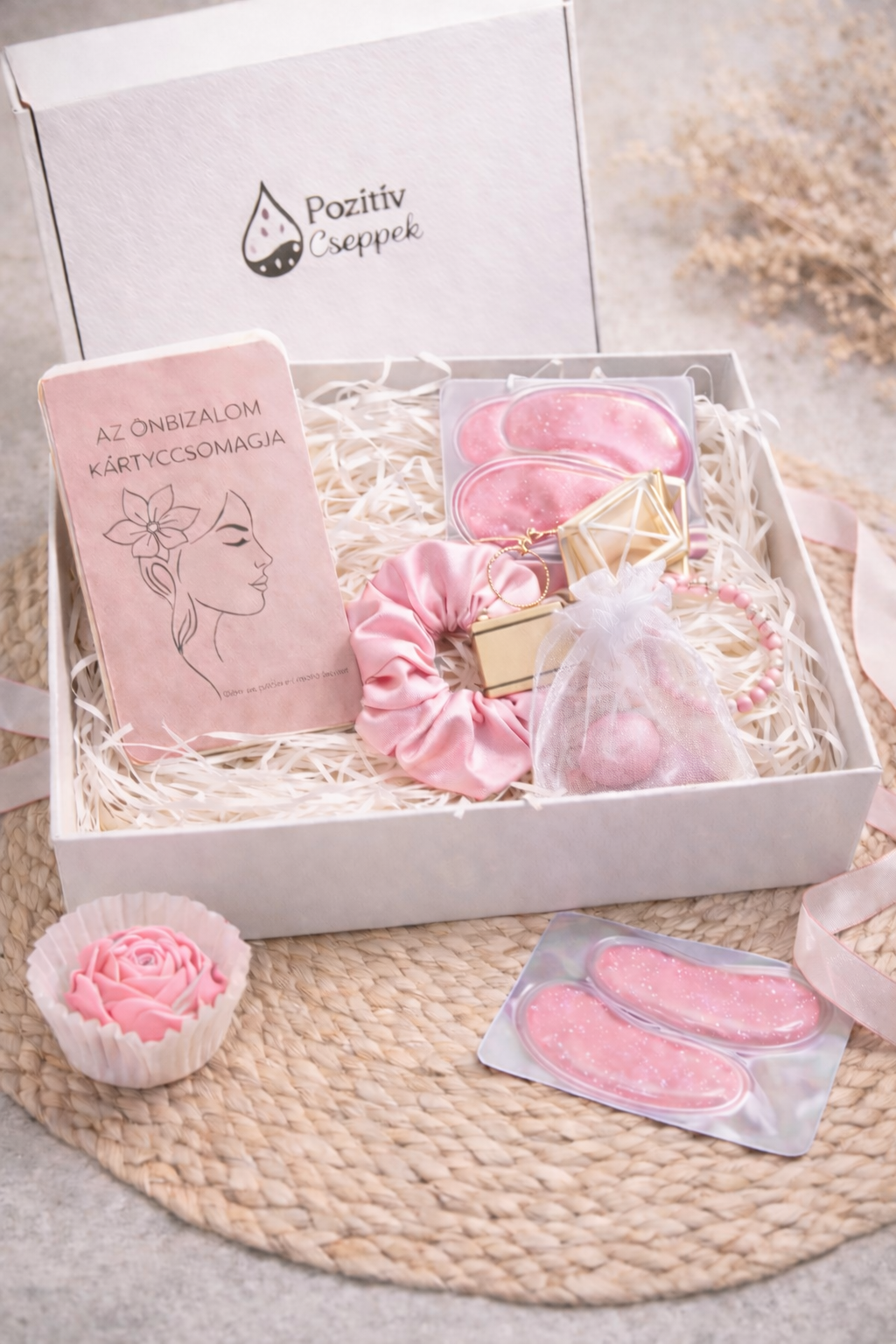 Női önbizalom ajándékdoboz - Szeretet csomag