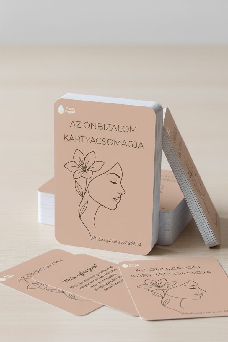 Összetartozás csomag- Női önbizalom kártya és Lélekmorzsák Óvodásoknak csomag