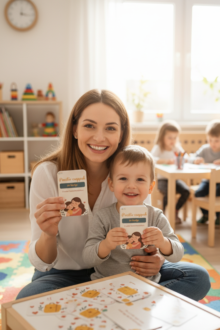 Összetartozás csomag- Női önbizalom kártya és Lélekmorzsák Óvodásoknak csomag
