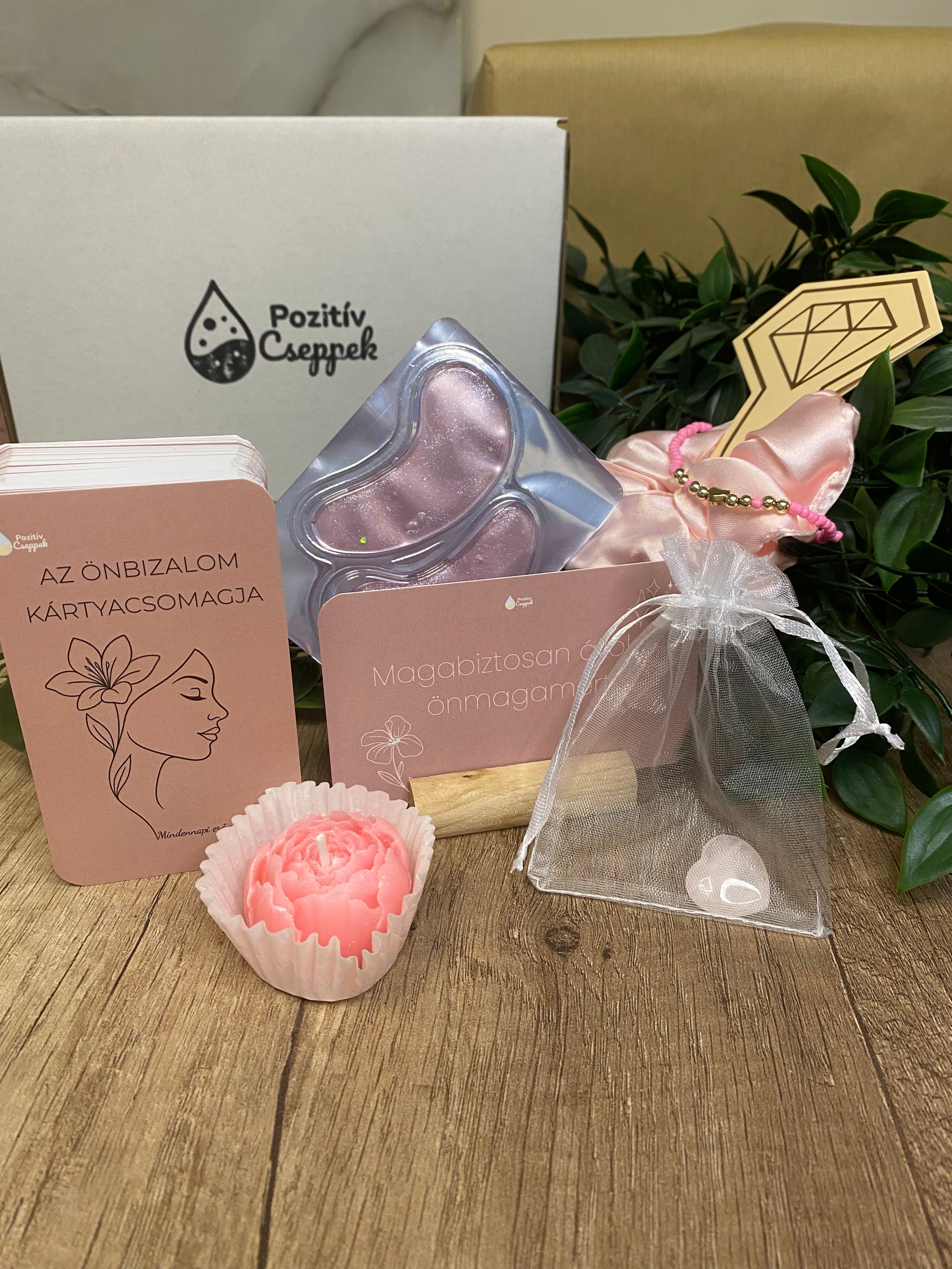 Női önbizalom ajándékdoboz - Szeretet csomag