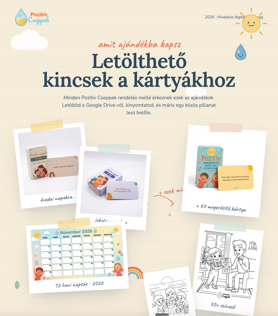 Vásárlói vélemény — Pozitív Cseppek gyerek kártya tapasztalat