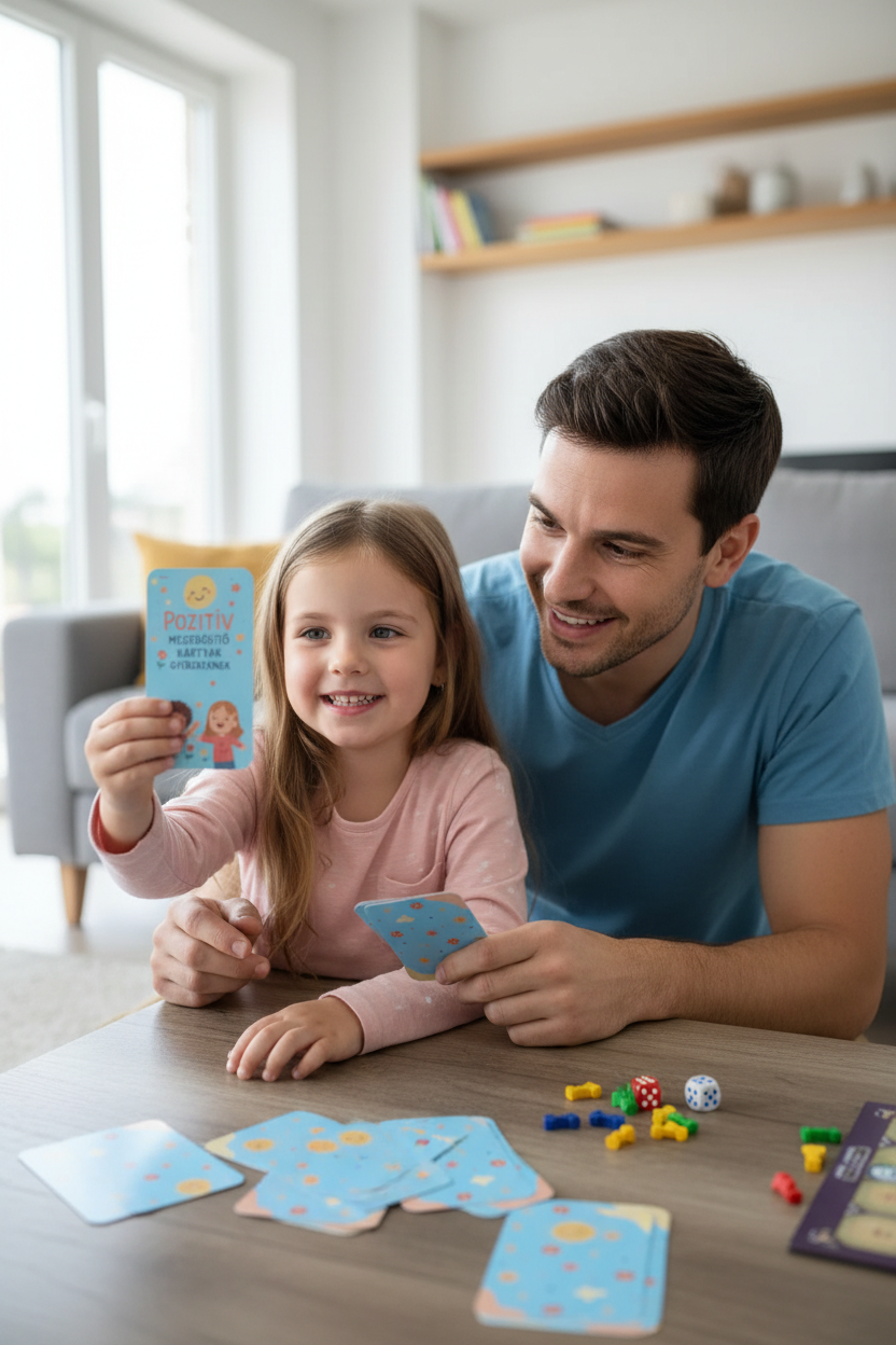 Pozitív megerősítő kártyák gyerekeknek 60db