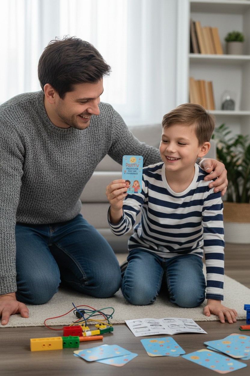 Pozitív megerősítő kártyák gyerekeknek 30db