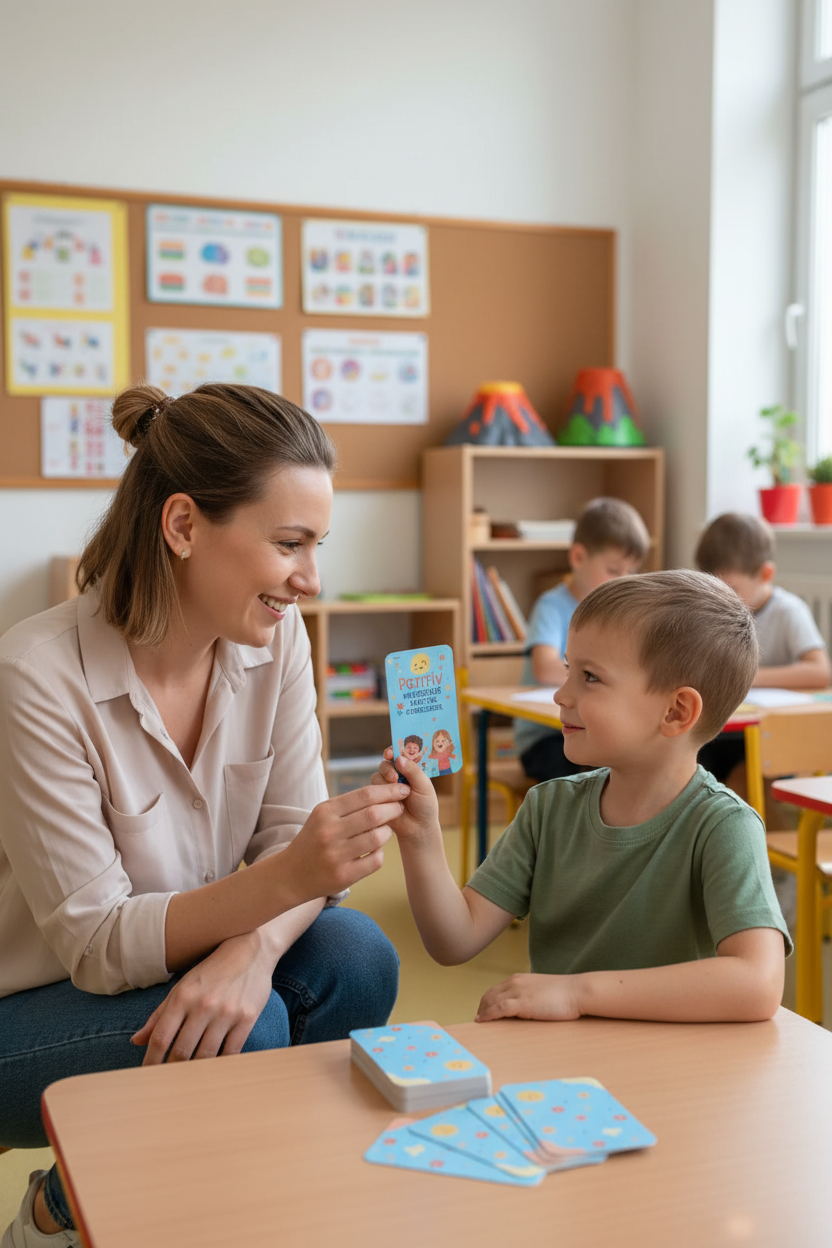 Pozitív megerősítő kártyák gyerekeknek (első csomag 30db)