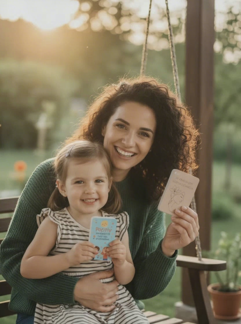 Önbizalom csomag - Női önbizalom kártya és Pozitív megerősítő kártyák gyerekeknek csomag