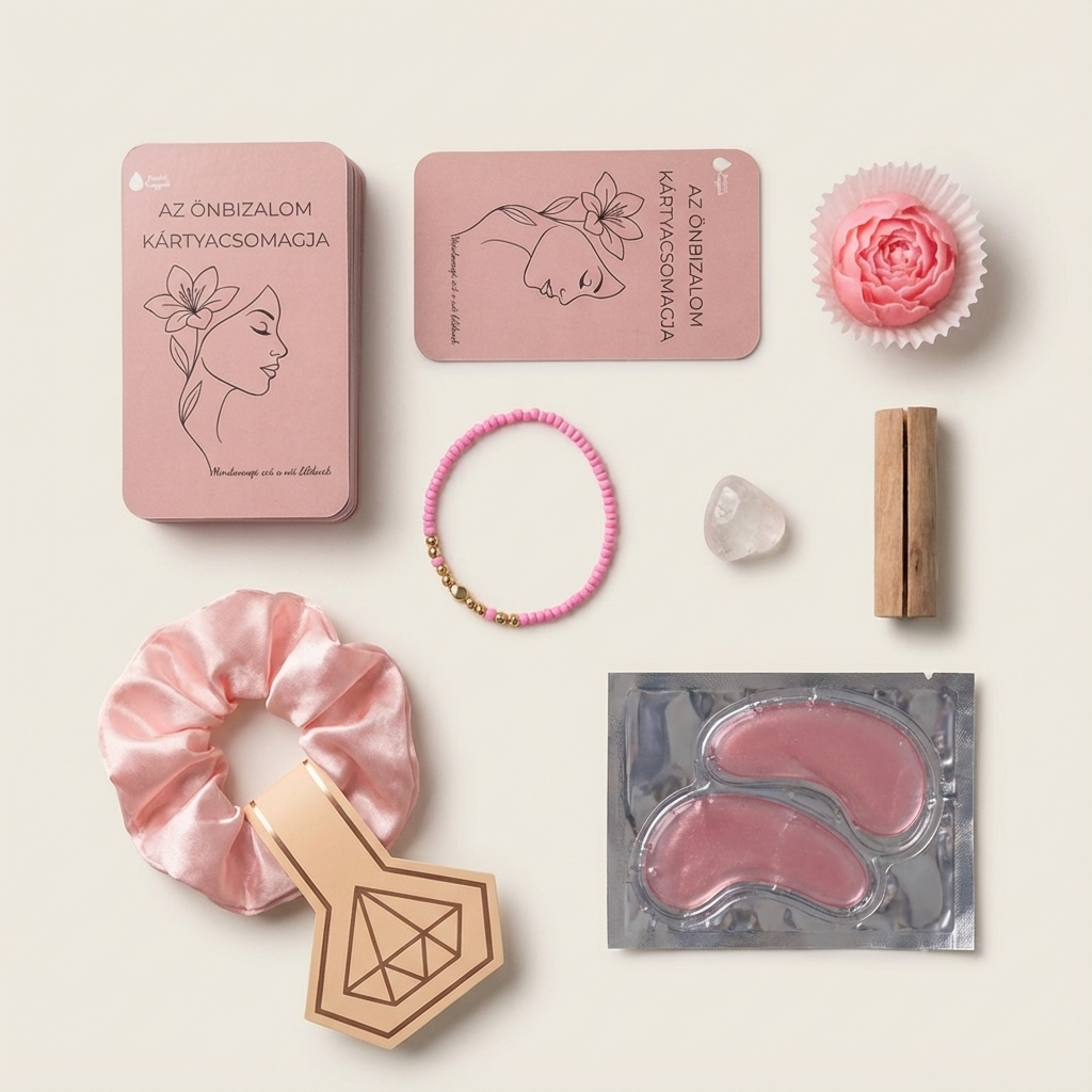 Női önbizalom ajándékdoboz - Szeretet csomag